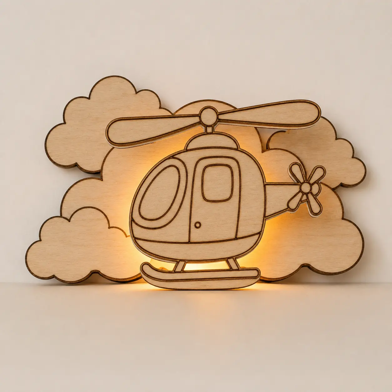 Helikopter & moln